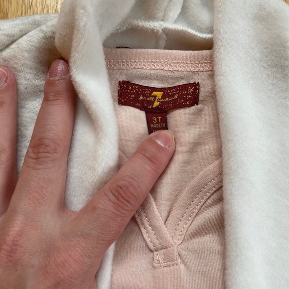 Toddler 7 For All Mankind Top & Vest - Picture 7 of 7